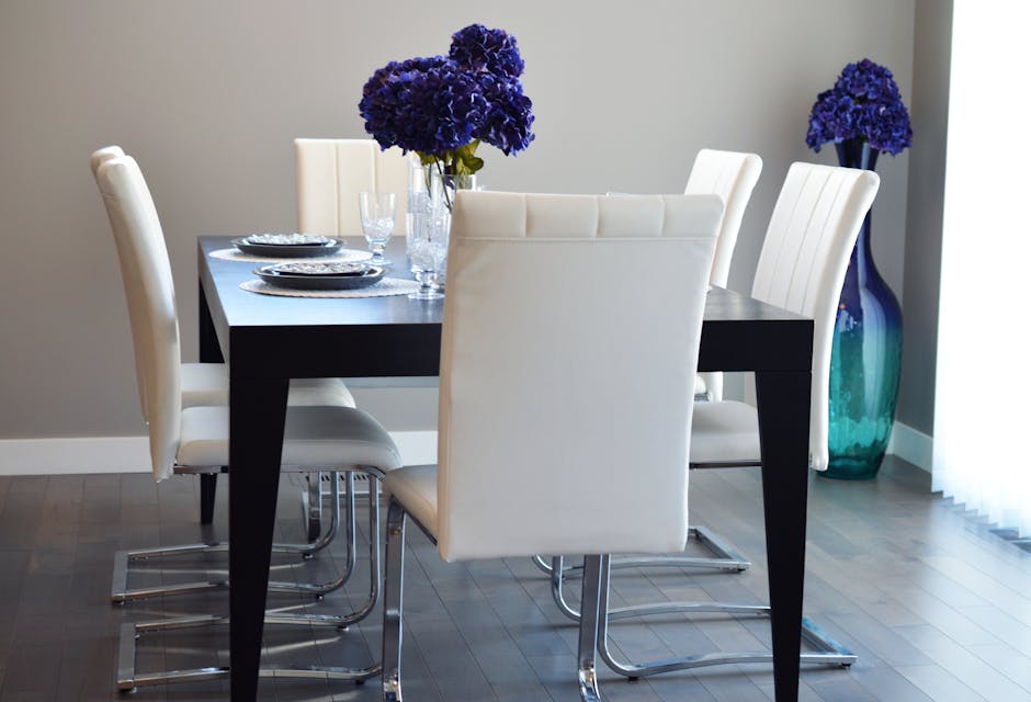 Dining room furniture demonstration showing expert techniques and quality results